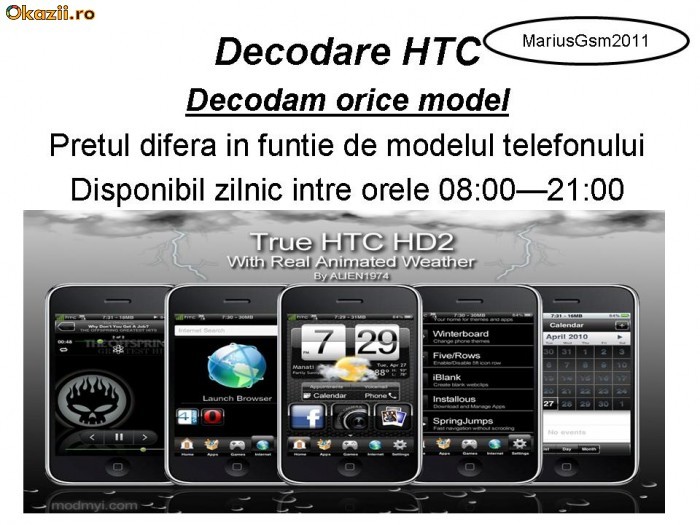 Decodare HTC ONLIE (doar prin IMEI) foto mare