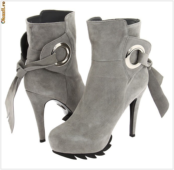 *** PROMOTIE Botine / Cizme, BLACK ROOSTER, Dama / Femei, PIELE, 100% AUTENTIC, EDIE-WENDE, Reducere de la 399 RON *** foto mare