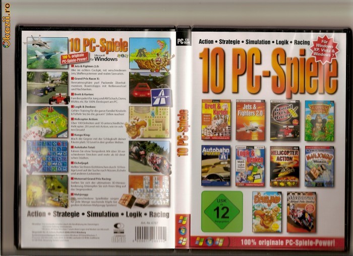 LL Joc PC  10 jocuri in unul singur +12 foto mare