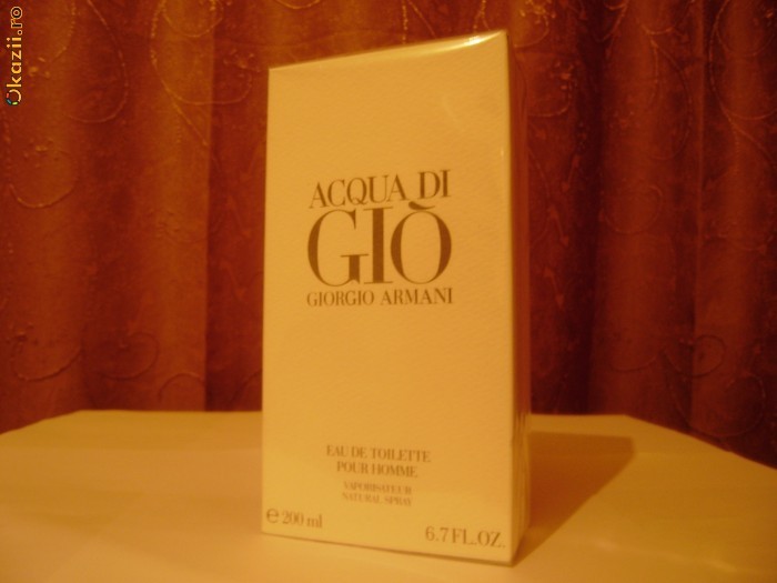 PARFUMURI ACQUA DI GIO - 200 ML - IMPORT ITALIA - SUPER CALITATE - SUPER PRET - foto mare
