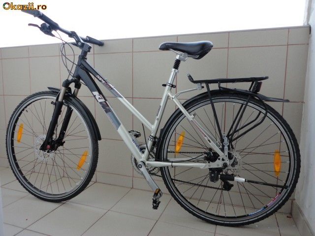KTM LIFESPEED OFFROAD TREKKING echipata SHIMANO XT - MADE IN AUSTRIA cadru marimea 46 foto mare