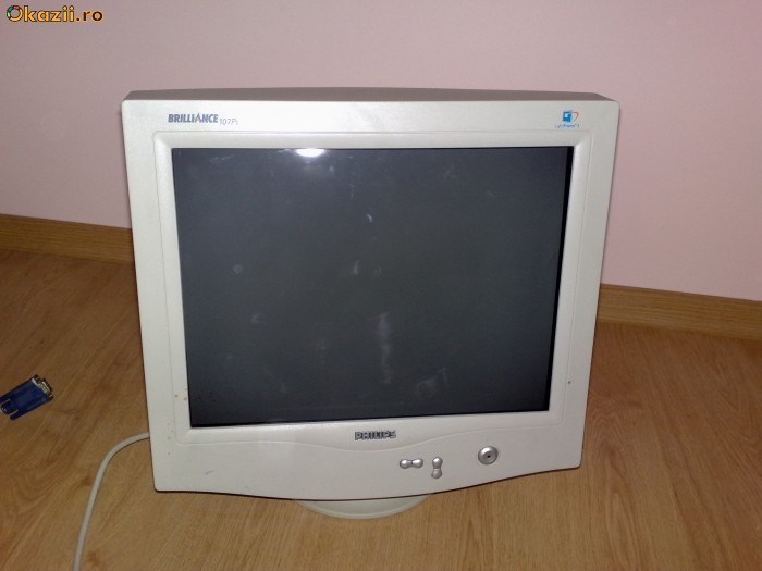 Vand Monitor 17 Philips 107P5  Monitor CRT Philips 107P5 Brilliance foarte ieftin foto mare