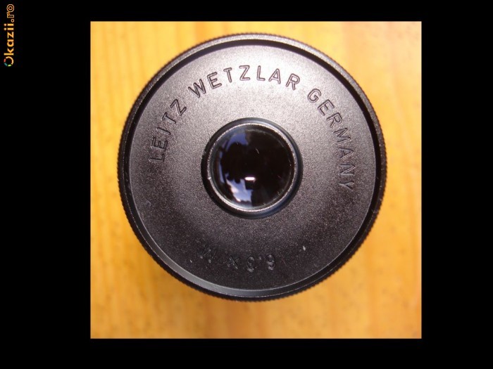 Ocular microscop Leitz 6,3x ca nou foto mare