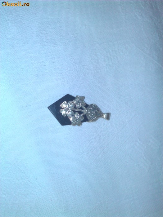 pandant argint 925 foto mare
