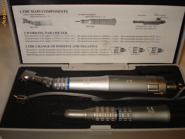 Piesa contraunghi + piesa dreapta + micromotor- BEST DEAL!!! foto mare