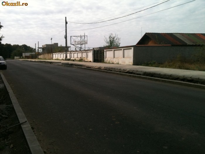 Constructie Birouri +Teren Betonat pt Parcare Autovehicole foto mare
