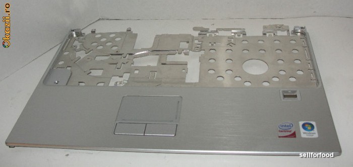 Palmrest Laptop Dell XPS M1330 TouchPad   FingerPrint Reader foto mare