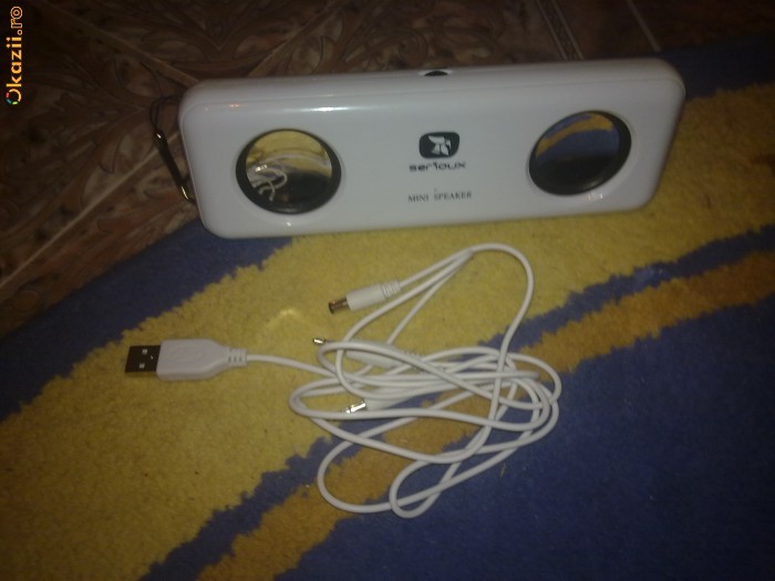 Boxa Serioux Portabila PDA\Laptop\Telefon(nokia LG,Samsung) 4 Baterii foto mare