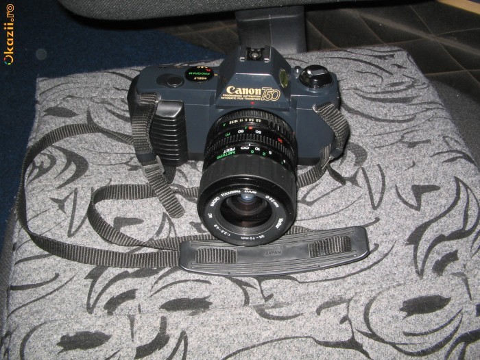 vand canon t50 cu obiectiv 35-70mm 3.5-4,8 mc macro foto mare