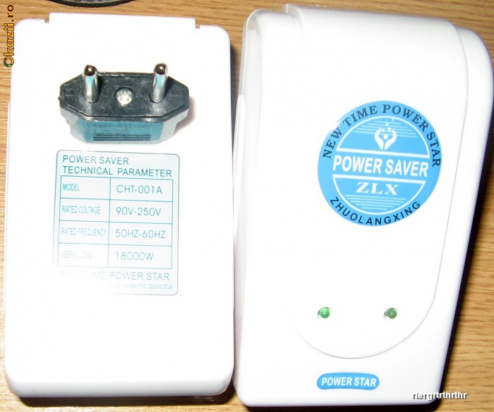 Economizor Energie Electrica, Economizor Curent Electric, Economie Curent, Energy Saver, Electricity Saver, Power Saver, Power Star, 35% economie MAX foto mare