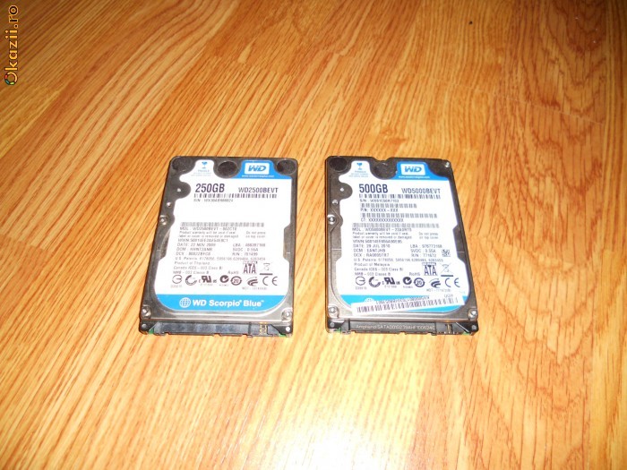 2 HDD SATA WD DEFECTE foto mare