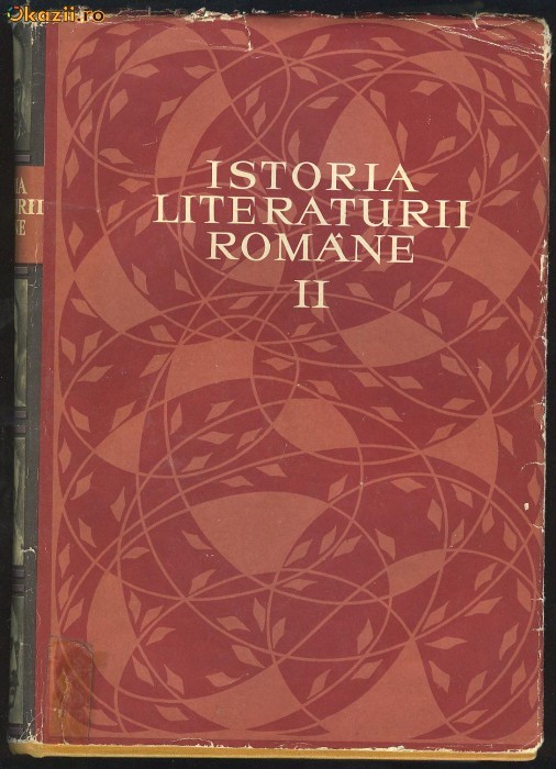 ISTORIA LITERATURII ROMANE II foto mare