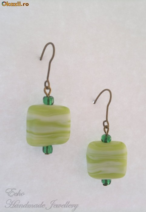 Cercei Handmade - Springlike (cer00042) foto mare