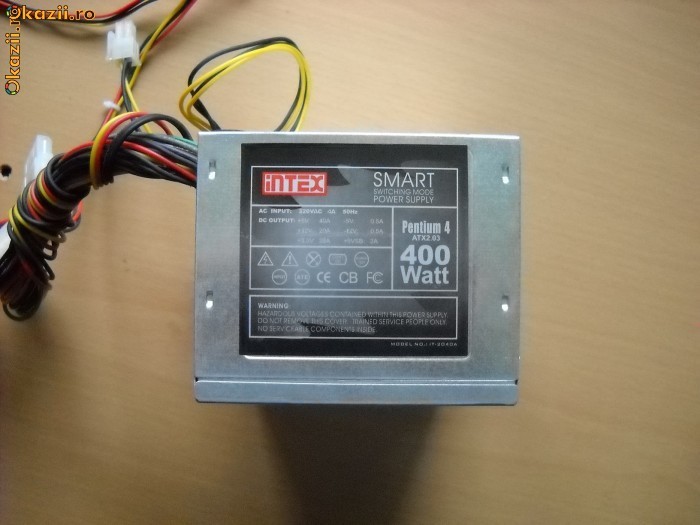 Vand sursa Intex 400W foto mare