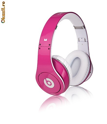 Casti Monster Beats by Dr. Dre Studio Roz Profesionale - Garantie foto mare