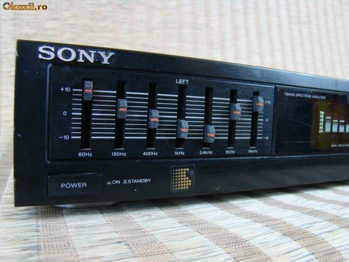 Egalizator SONY SEQ-411 foto mare