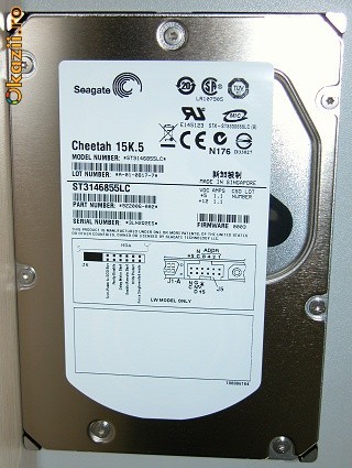 HDD Seagate Cheetah 15K.5, 3.5, 146GB, 80pin, Ultra320 SCSI foto mare