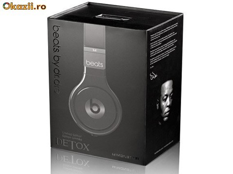Monster Beats by Dr. Dre Pro On-Ear Headphones-DeToX-Limited Edition foto mare