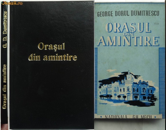 G. D. Dumitrescu , Orasul din amintire , Chisinau , 1944 foto mare