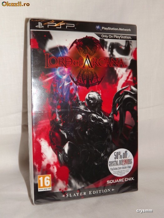 Joc Sony Playstation portable PSP - Lord of Arcana Slayer Edition - sigilat - nou - transport gratuit foto mare