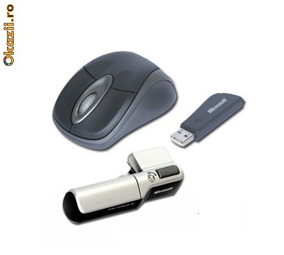 KIT (Camera Web+Maus) Microsoft LifeCam NX-3000 + MAUS WIRELESS Wireless Laser 3000 foto mare