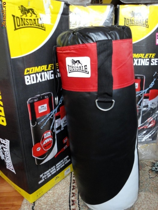 sac box / kickbox Lonsdale original Cel mai MIC pret foto mare