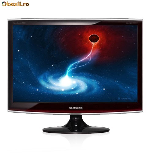 Monitor LCD TFT 22 inch wide - Samsung SyncMaster T220 - impecabil - 450 lei foto mare