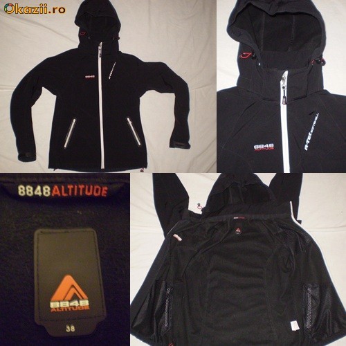 geaca windstopper A-TEC SOFT SHELL 8848 ALTITUDE  foto mare