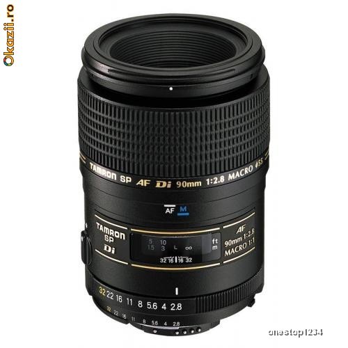 Obiectiv Tamron  90mm F/2.8   Nikon foto mare