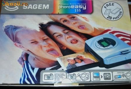 Vind imprimanta portabila foto SAGEM  PhotoEasy 155 foto mare
