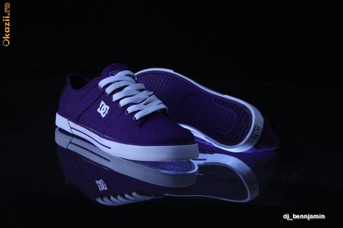 Tenisi DC SHOES CO. Pure 0 Canvas marimea 41 skate sk8 skateboard foto mare