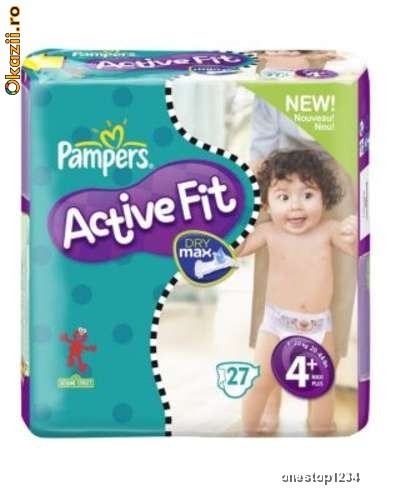 Scutece Pampers marimea 4  Active  Baby (82) foto mare