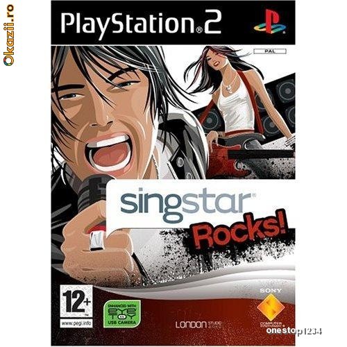 SingStar Rocks! PS2 foto mare