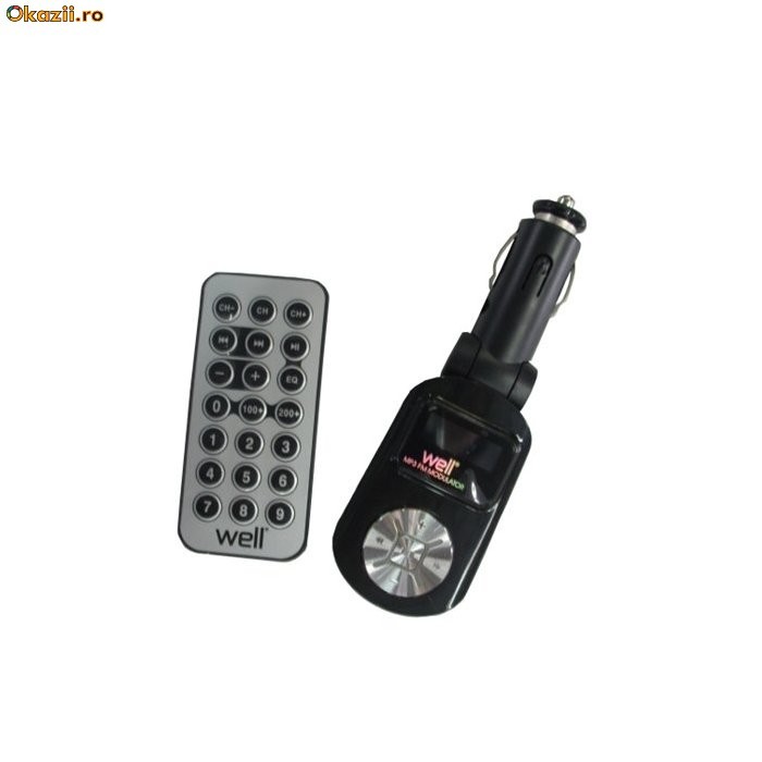 Modulator FM MP3, FMTRANS-10BK-WL foto mare