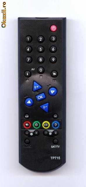 Telecomanda pentru grundig, RCO TP715 foto mare