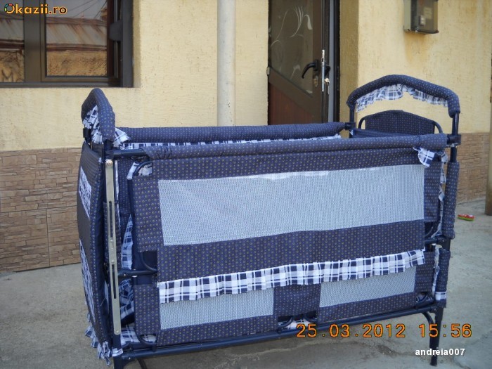PATUT BEBE PE 2 NIVELE, FOARTE MULTE ACCESORII, APROAPE NOU, LA 1/2 DIN PRET, OKAZIE, IEFTIN, MOKAZIE foto mare PATUT BEBE PE 2 NIVELE, FOARTE MULTE ACCESORII, APROAPE NOU, LA 1/2 DIN PRET, OKAZIE, IEFTIN, MOKAZIE foto mare