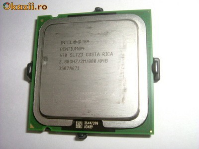 Procesor Intel Pentium 4 670 3.8GHz socket 775 foto mare