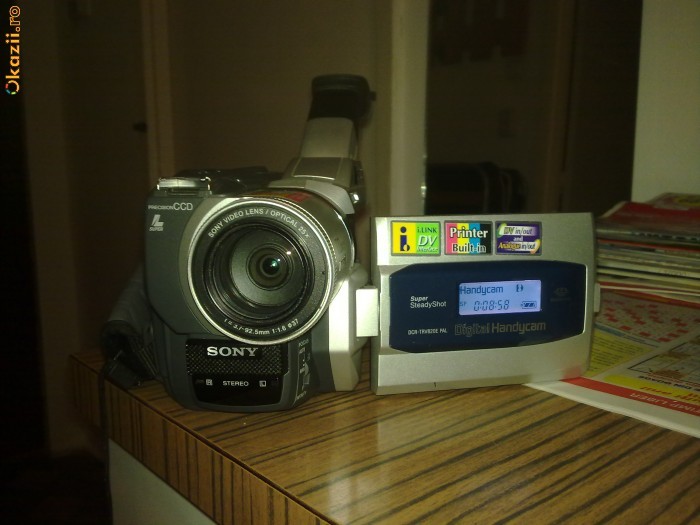 Camera video Digital8 Sony DCR-TRV 820E (printer built-in) TopModel foto mare
