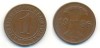 + Moneda Germania 1 reichspfennig 1936A +