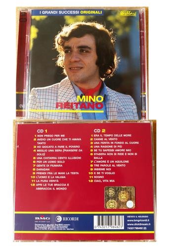CD original Mino Reitano - Best Of foto mare