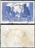 Timbru uzat 10 Fr.nr 261a ultramarin intens Franta 1931