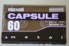 Casete Audio sigilate Maxell CAPSULE / 60 minute