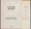 Shakespeare / SONETE (editie ilustrata)