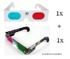 Ochelari 3d, pachet complet,ambele modele + CADOU