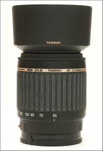 vand obiectiv tamron 55-200 montura nikon focus manual