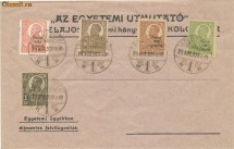 RFL ROMANIA Cluj 1920 ZIARISTI - FDC cu serie de baza de 5 valori foto