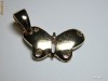 PANDANT PLACAT CU AUR - FLUTURE -