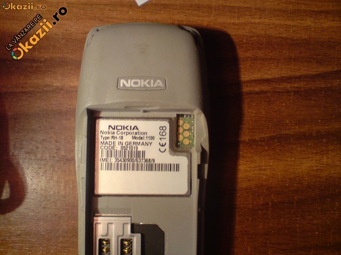 Nokia 1100 rh-18 foto mare