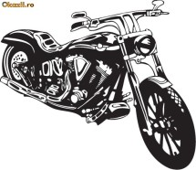 Vand Decor Autocolant super cadou byke motocicleta moto