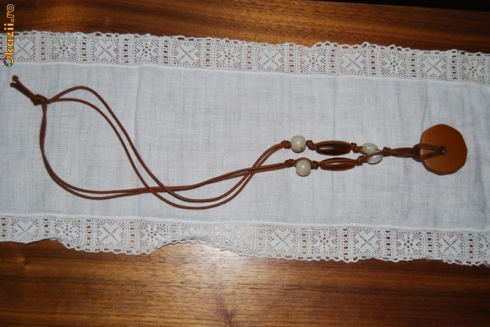 Deosebit colier hand made foto mare